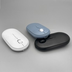 Customized Ultra Slim wireless mouse 5D Buttons 2.4G  BT 5.2 Rechargeable  Wireless PC Computer Mouse for Office business