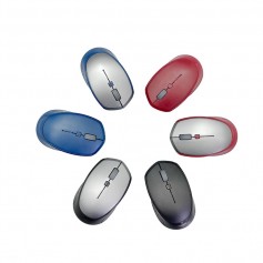 Wireless Mouse Customized Logo Color Ergonomic 2.4G Wireless Optical Mouse for Home office PC Laptop, MW-036U