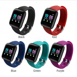 D13 Smart Watch Men Women For Android Ios Phone Waterproof Heart Rate Tracker Blood Pressure Sport Smartwatch 116plus