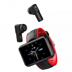 trending watchbuds T91 headphone Smart Watch 2 IN 1phone call voice call Smart Watch health fitness tracker